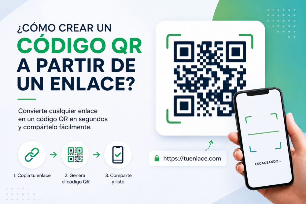 ¿Cómo crear un código QR a partir de un enlace?