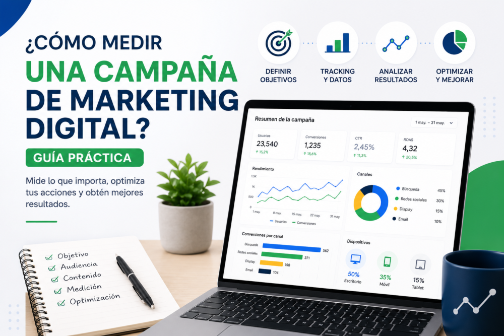 ¿Cómo medir una campaña de marketing digital? Guía práctica